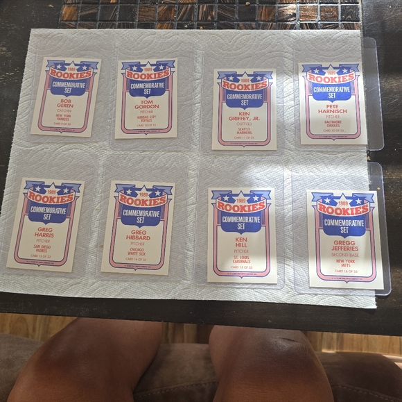 Topps 1989 Rookies Commemorative Full Set Of 33 Baseball Cards - Picture 8 of 9